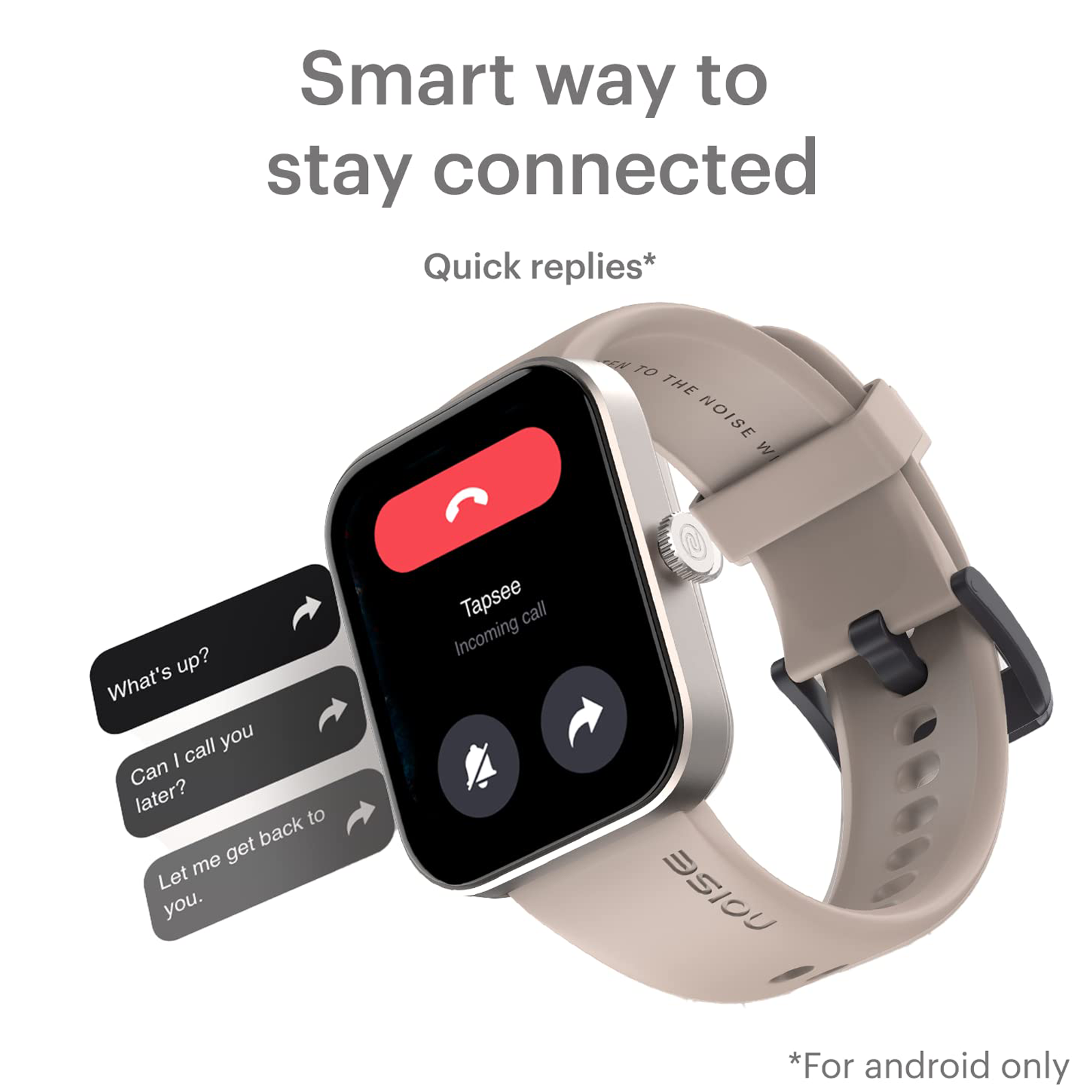 noise colorfit pulse buzz champagne grey